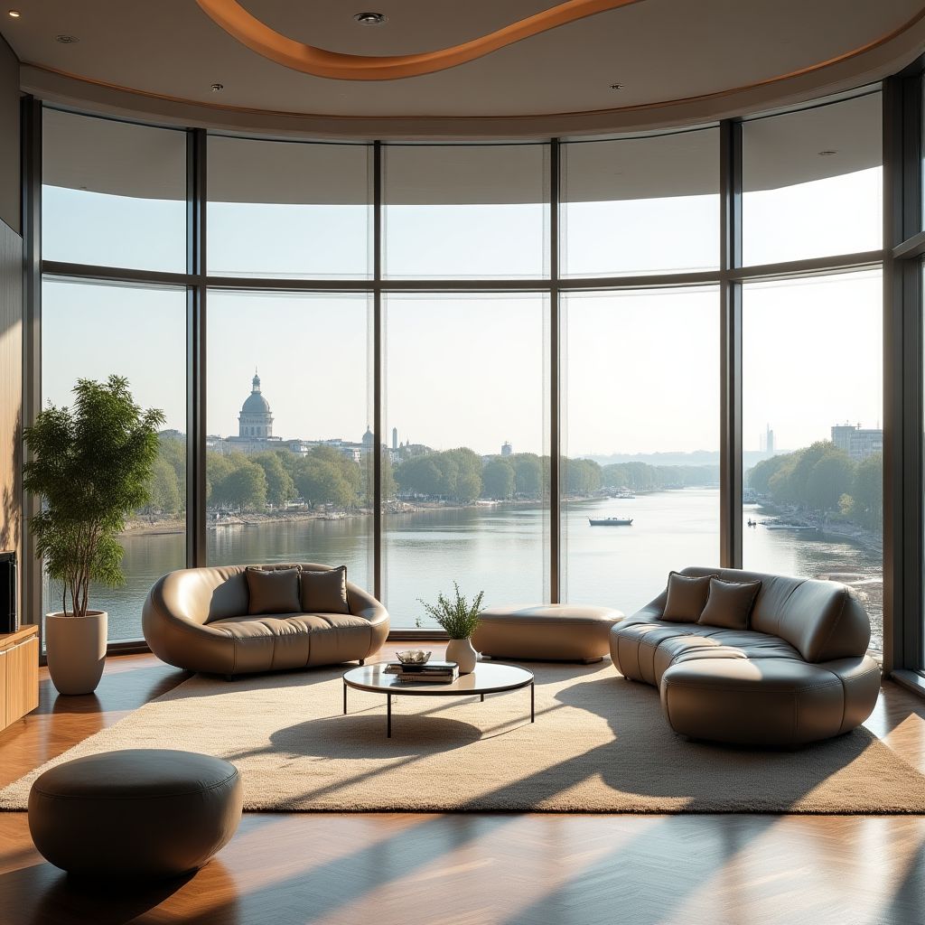 Moderne Büroräume von RheinImmobilien im Medienhafen Düsseldorf