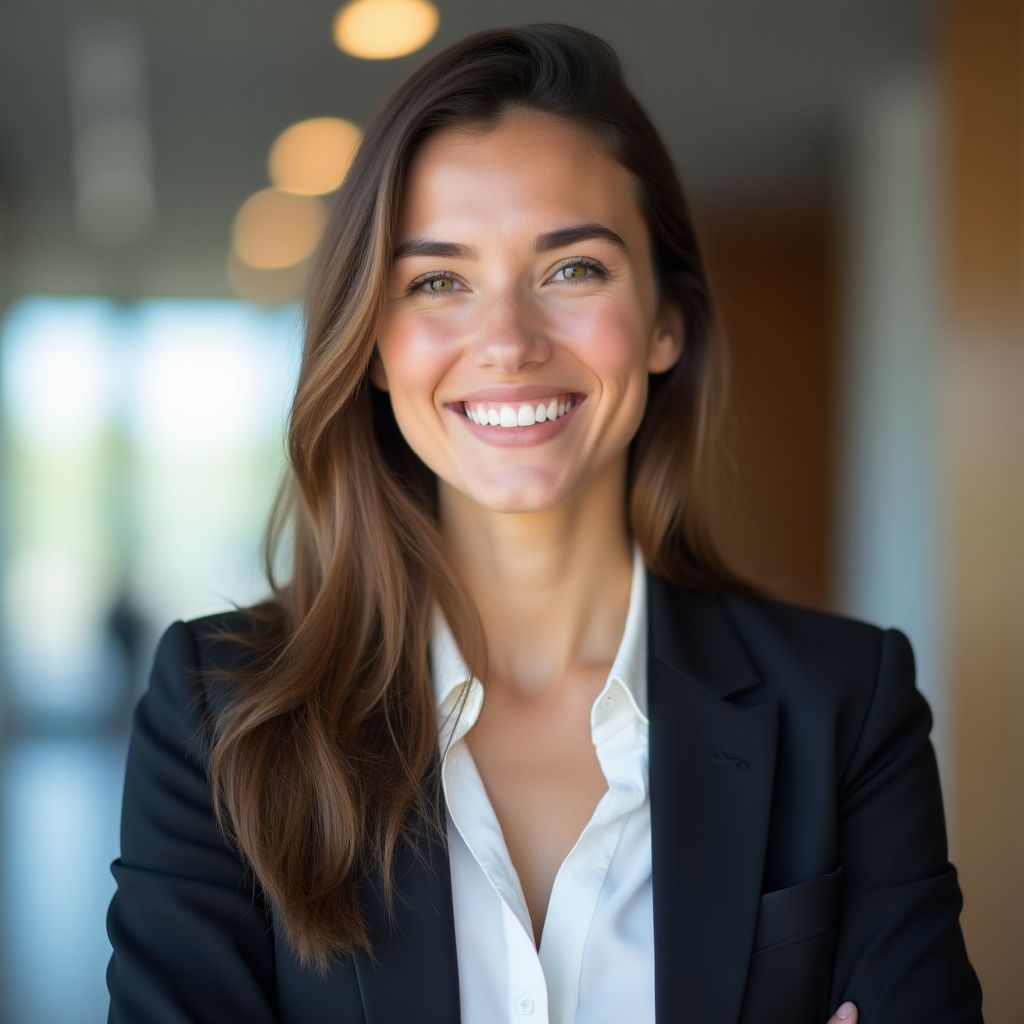 Portrait von Frau Sophie Neumann, Leiterin Vermietung